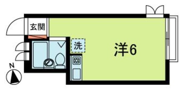 サットンプレイス高北の物件間取画像